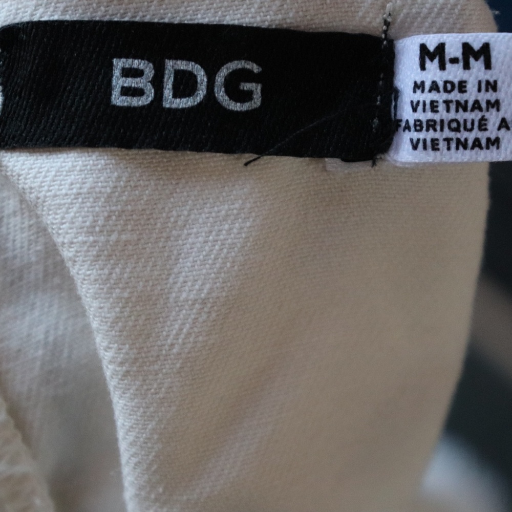 BDG | woven cotton fringe top - Picture 7 of 7
